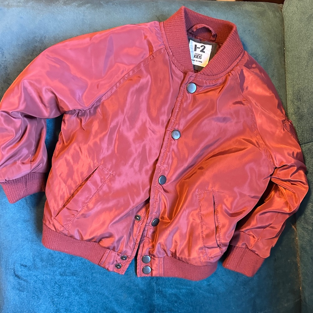 Cotton On Red Kids Bomber Jacket